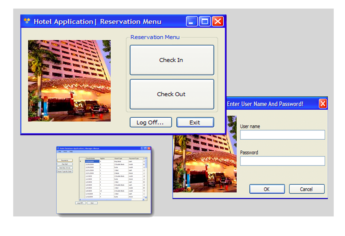 Hotel Reversation Application