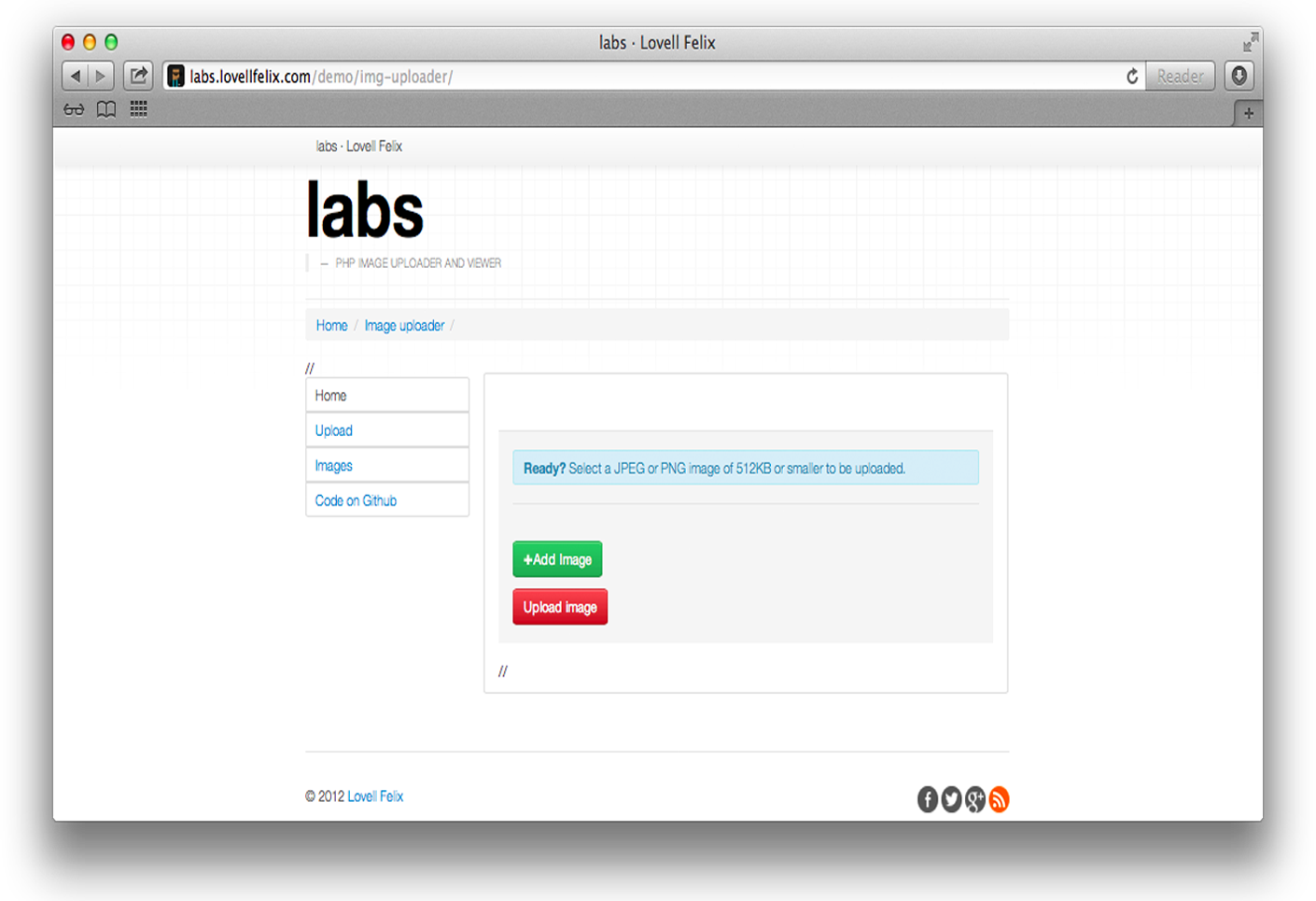 PHP Image uploader and viewer
